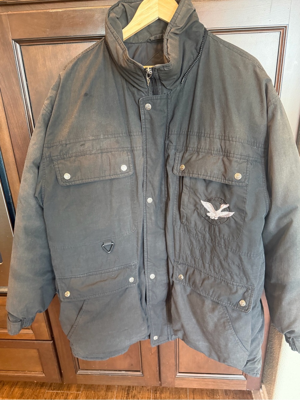 Vintage Triple F.A.T. Goose Down-Filled Field Jacket XL